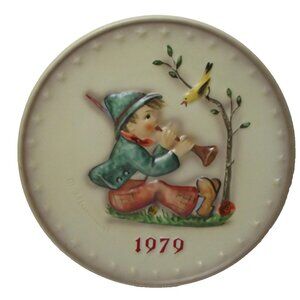Hummel Plate Vintage Collectible Plate 1979 Goebel West Germany 7.5"
